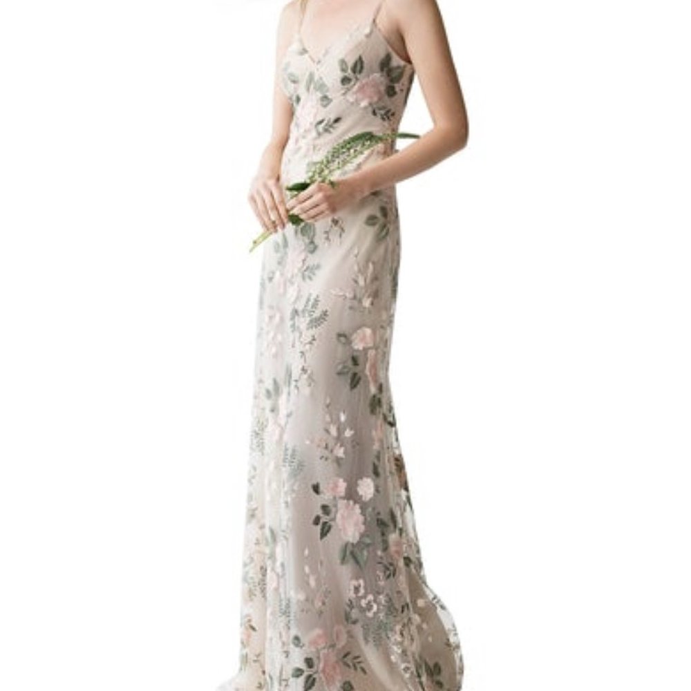 JENNY YOO JULIANNA - BLUSH/SAND DUNE